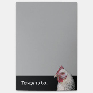 Notas Post-it® Pollo blanco