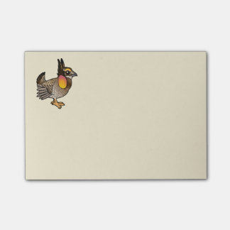 Notas Post-it® Pollo de pradera de Birdorable Attwater