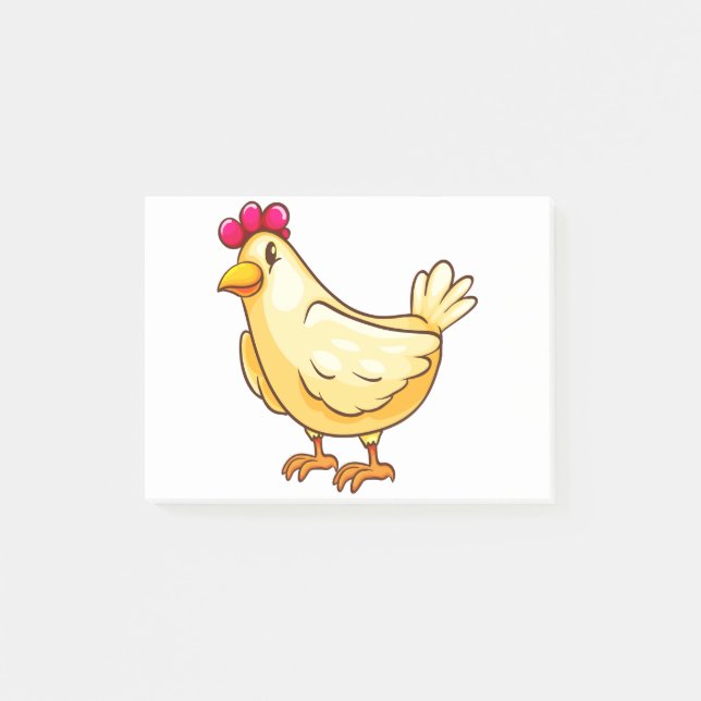 Notas Post-it® Pollo picado (Anverso)