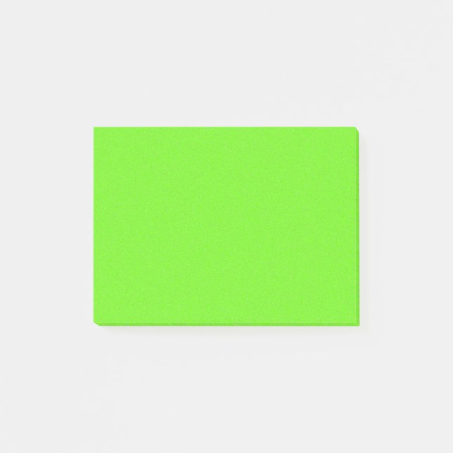 Notas Post-it® Polvo de estrella verde claro (Anverso)