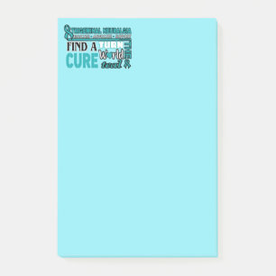 Notas Post-it® Poner el mundo Verde azulado...