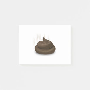 Notas Post-it® Poo al vapor