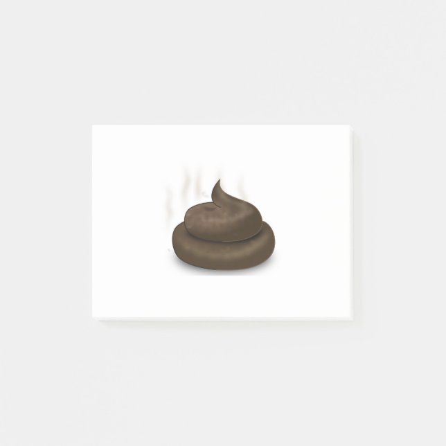 Notas Post-it® Poo al vapor (Anverso)