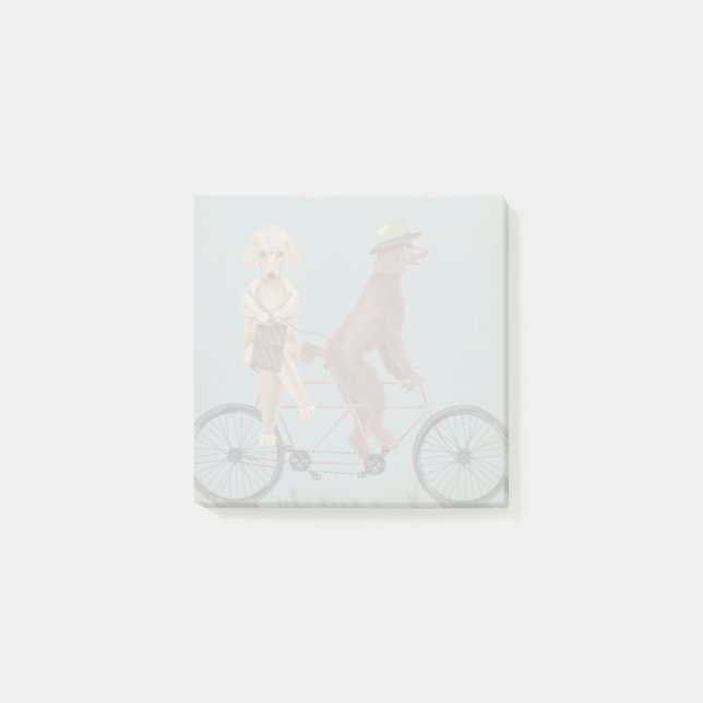 Notas Post-it® Poodle Tandem (Anverso)