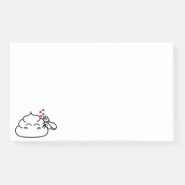 Notas Post-it® Poop in Love - Brootsch the PooPoo