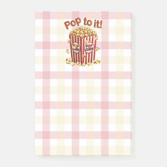 Notas Post-it® Poppin' con Style - "¡Pídele!" (Anverso)