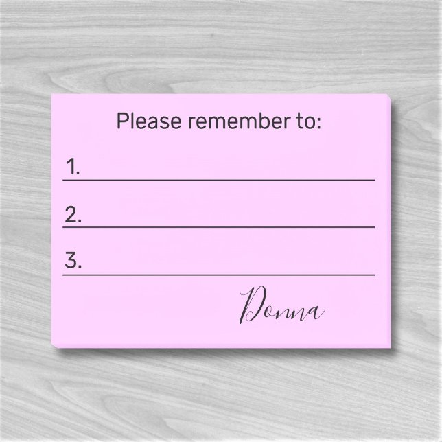 Notas Post-it® Por Favor, Recuerde A (Subido por el creador)