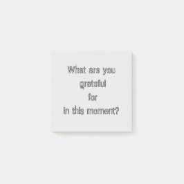 Notas Post-it® ¿Por qué estás agradecido en este momento?