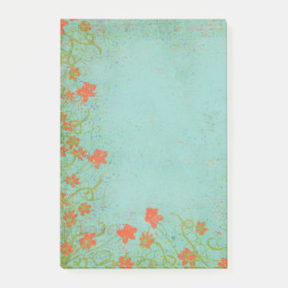 Notas Post-it® Porciones de telas - mini carpeta de la playa