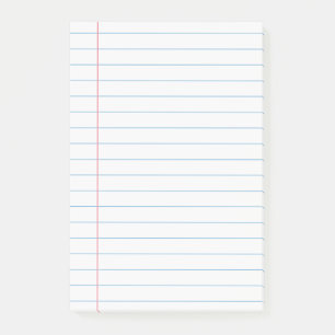 Notas Post-it® Portátil de página de papel