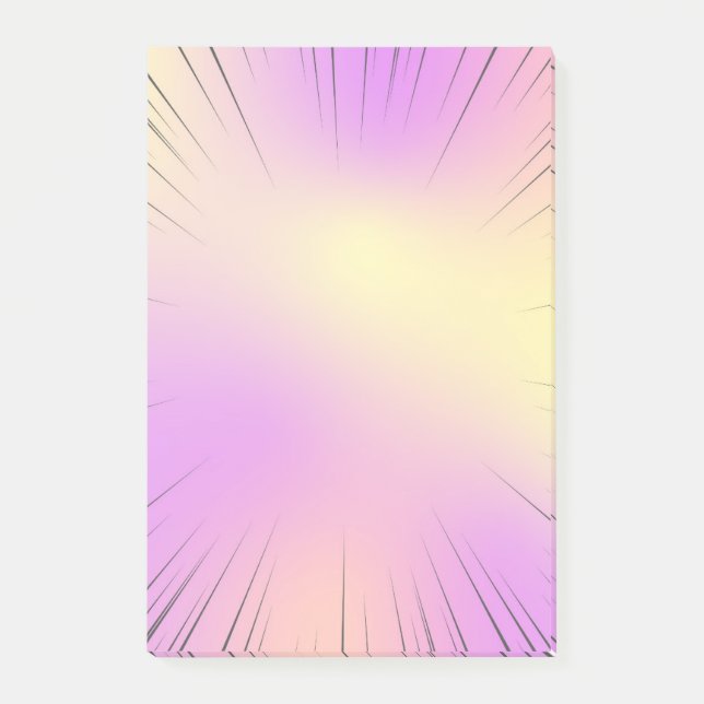 Notas Post-it® Post anotado 4"x6" (Anverso)