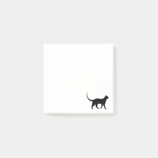 Notas Post-it® Post de gato negro