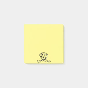 Notas Post-it® Post-it amarillo de 3"x3" con laboratorio negro