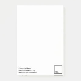 Notas Post-it® Post-it calificado promocional 3" x4 "