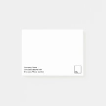 Post-it calificados promocionales 4" x3 "