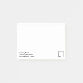 Notas Post-it® Post-it calificados promocionales 4" x3 "