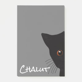 Notas Post-it® Post-It chat noir