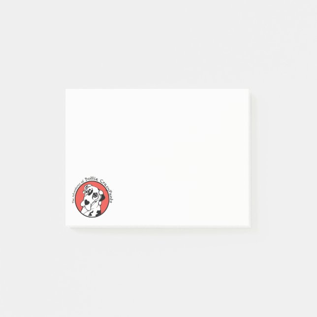Notas Post-it® Post-it de Dottie CrazyPants (Anverso)