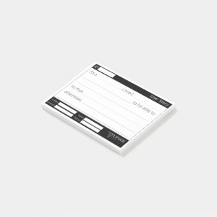 Notas Post-it® Post-it de la historia del usuario