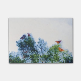 Notas Post-it® Post-it de las mariposas de monarca