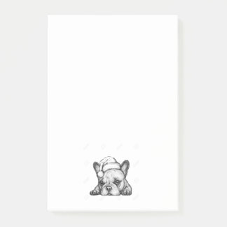 Notas Post-it® Post-it del bulldog de Frenchie