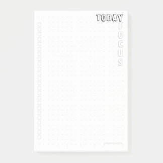 Notas Post-it® Post-it® Dot-Grid Klebezettel 10*15 Today Focus EA