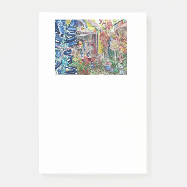 Notas Post-it® Post-it grandes magníficos de la pintura de casa (Anverso)