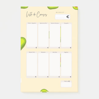 Notas Post-it® Post-it® Liste de courses
