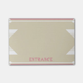 Notas Post-it® Post-it Memo [Art Deco]