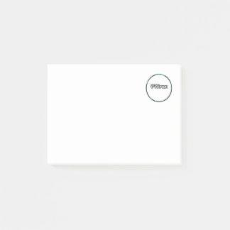 Notas Post-it® Post It met klein logo