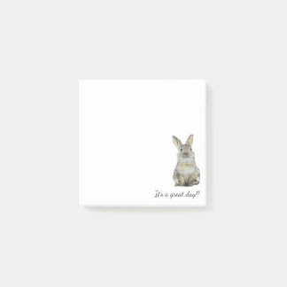 Notas Post-it® Post-It Note - Cute Bonnie Bunny