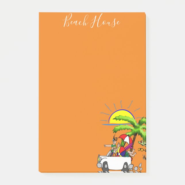Notas Post-it® Post-it Notes Beach House (Anverso)
