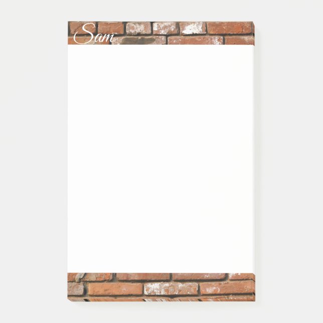 Notas Post-it® Post-it Notes Brick Construction (Anverso)