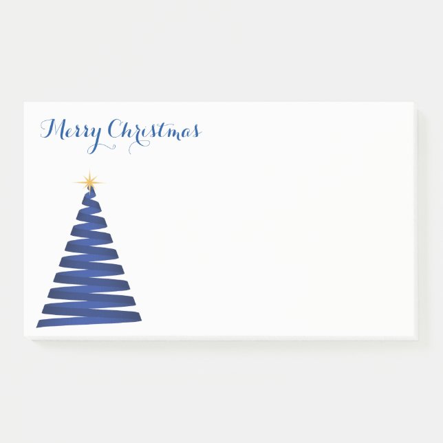 Notas Post-it® Post-it-Notes de árbol de Navidad (Anverso)