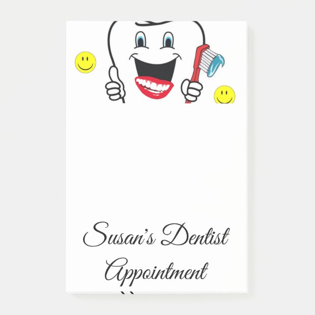 Notas Post-it® Post-it Notes Dentist (Anverso)
