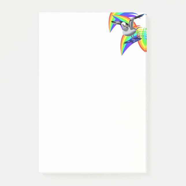 Notas Post-it® Post-it Notes Gaviota (Anverso)