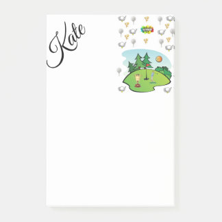 Notas Post-it® Post-it Notes Golf