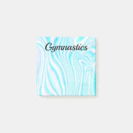 Notas Post-it® Post-it Notes Gymnastics Stationery