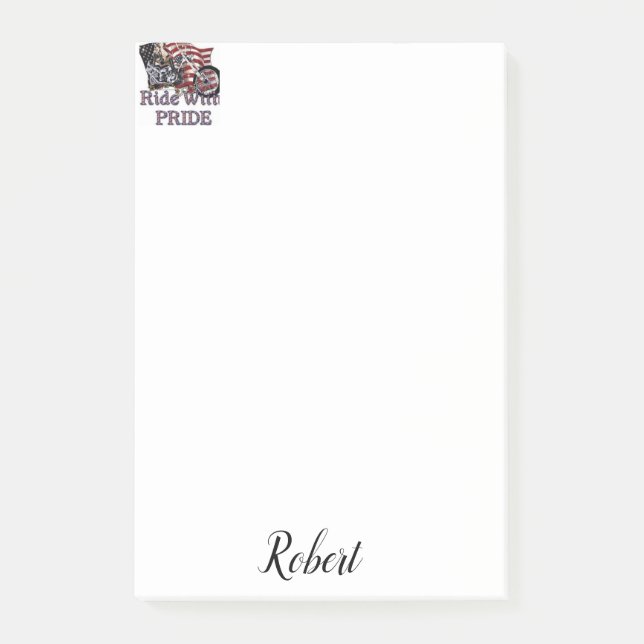 Notas Post-it® Post-it Notes Harley Davidson (Anverso)
