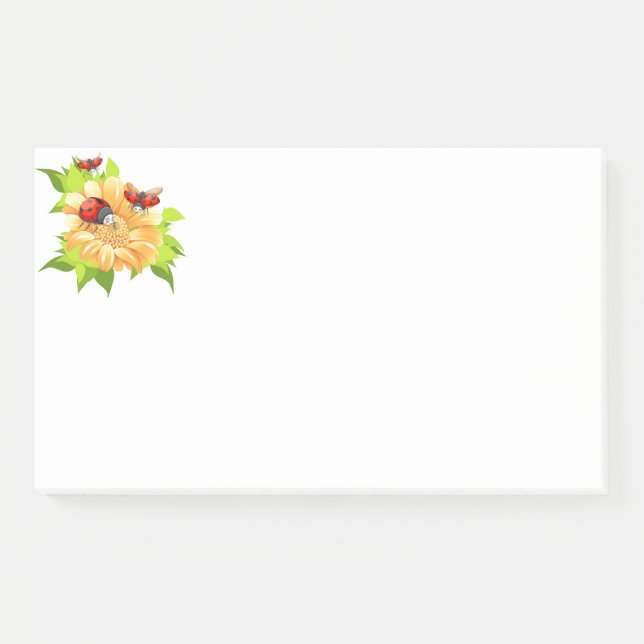 Notas Post-it® Post-it-Notes-Ladybugs (Anverso)