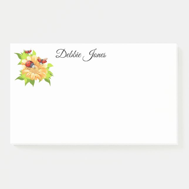 Notas Post-it® Post-it-Notes-Ladybugs (Anverso)