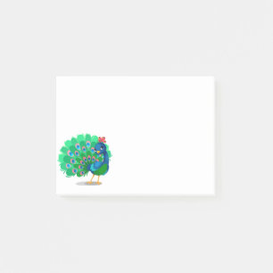 Notas Post-it® Post-it-Notes-Pavo Real