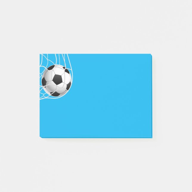 Notas Post-it® Post-it-Notes-Soccer Ball (Anverso)