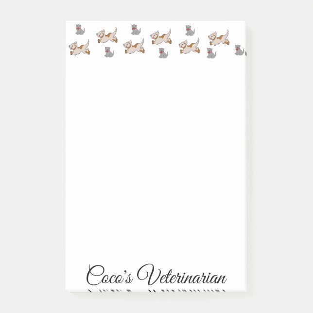 Notas Post-it® Post-it Notes Veterarian (Anverso)
