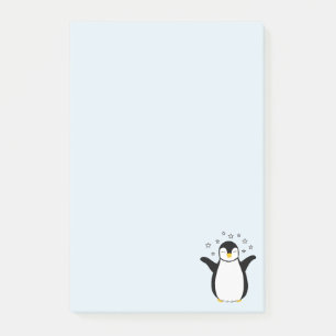 Notas Post-it® Post-it Notes with nice Penguin Baby