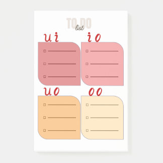 Notas Post-it® Post-it Planner:Master Your Day with the 4Quadrant