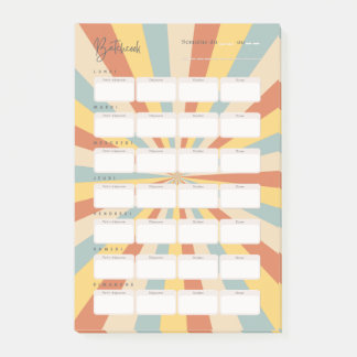 Notas Post-it® Post-it® Post-It Plannificateur de menus