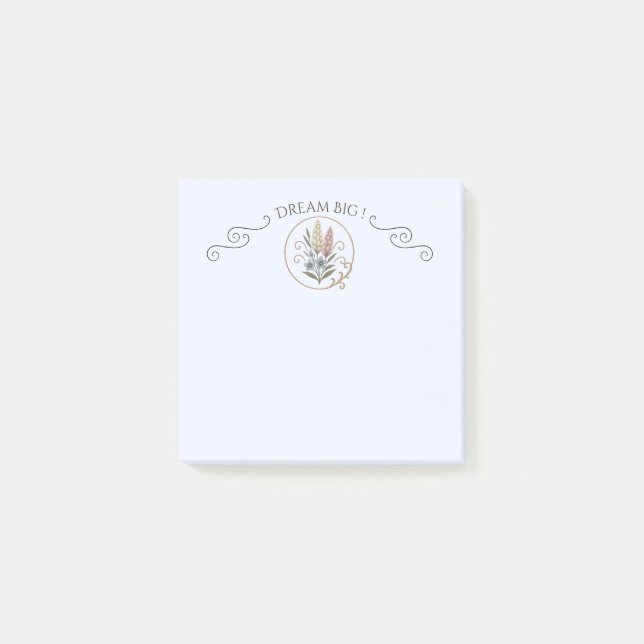 Notas Post-it® Post-it,,small floral and sophisticated. (Anverso)