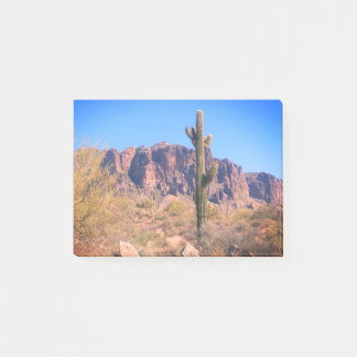 Notas Post-it® Post-it solitario del cactus