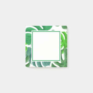 Notas Post-it® Post-it verdes de la hoja